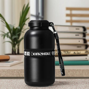 กระติกน้ำสแตนเลส 316 เก็บความร้อนความเย็น ขนาดใหญ่ พกพาสะดวก เหมาะสำหรับกิจกรรมกลางแจ้ง งานปาร์ตี้ พร้อมหน้าจอแสดงอุณหภูมิ สายคล้อง - Product Image 2