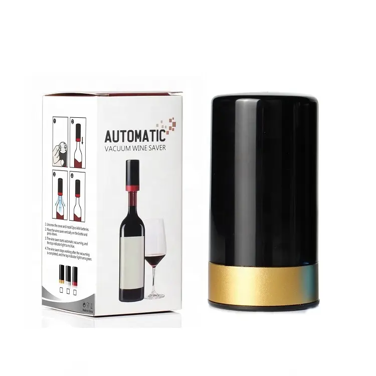 SUNWAY Gadget Dapur Inovatif 2022 Elektronik Vakum Otomatis Botol Anggur Pompa Penghenti Hadiah Bisnis untuk Klien dengan Logo