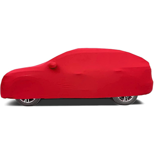 <b>Top</b> Grade Super Soft Highly Elastic Car Cover Stretchable Indoor Dust Proof Car Cover with logo - Product Image 3