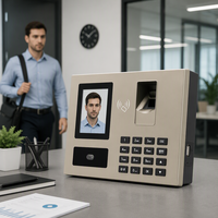 JINGXIN TCP/IP Netzwerk-Smart-Anwesenheitsterminal für Mitarbeiter Einfache Türzugangskontrolle Anwesenheitsmaschine für Personalmanagement