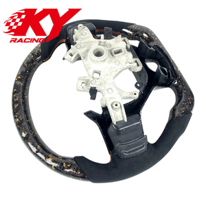 For Dodge Ram 1500 Custom Sports Style Orange Forged Carbon Fiber Steering Wheel With LED Rpm Display for Ram 2500 3500 TRX - Product Image 3