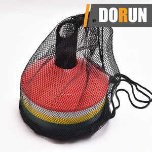 Attrezzatura per l'allenamento dei coni di <span class=keywords><strong>calcio</strong></span>-coni di agilità con elegante borsa a rete e supporto per lo sport Set di 50 pennarelli a cono da campo - Product Image 6