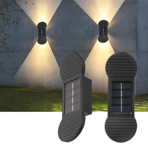 Lampes solaires étanches vers le haut et vers le bas Applique murale solaire à LED pour jardin, patio, <span class=keywords><strong>garage</strong></span>, <span class=keywords><strong>allée</strong></span> - Product Image 5