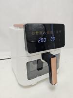 2025 nouvelle application Tuya télécommande sans fil 5L 4L 6L 1500W Wifi AI plastique visuel verre fenêtre Air friteuse