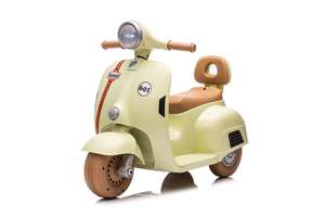 รถของเล่นสามล้อไฟฟ้าน้ำหนักเบาสำหรับเด็กทารกรถพับได้ทำจากวัสดุ ABS ขนาดเล็กและรีโมทคอนโทรลพาวเวอร์ขับขี่ - Product Image 3