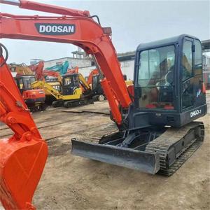 Excavatrice d'occasion Doosan DH60, performances stables, mini-excavatrice sur chenilles Dh60-7, faible consommation d'énergie et longue durée de vie, en vente chaude - Product Image 4
