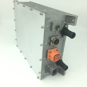 Chargeur embarqué EV <span class=keywords><strong>Dilong</strong></span> DA6K6M22A-650C modèle 6,6 kW OBC, haute tension 600 V 800 V, refroidissement liquide, chargeur de batterie embarqué - Product Image 3