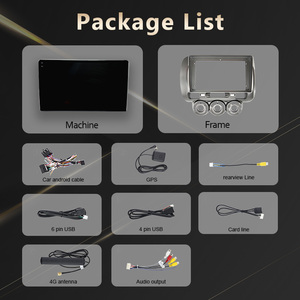 Di alta qualità 2Din Auto 9 "autoradio Video Full Touch Screen per Honda FIT/<span class=keywords><strong>JAZZ</strong></span> 2004-2006 lettore multimediale - Product Image 3