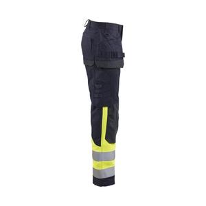 BLAKLADER - 148915128933C156 Pantalones inherentes multinorm Azul marino/Amarillo-EAN 7330509627303 ROPA DE TRABAJO RESISTENTE A LLAMAS - Product Image 5