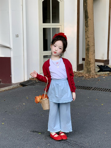 Conjunto de pantalones y Sudadera con capucha de lana informal a la <span class=keywords><strong>moda</strong></span> para niños, novedad de Otoño de 2025, venta al por mayor - Product Image 2