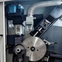 Machine de rectification de lames de scie circulaire CNC avec réglage automatique des outils, pointe en carbure de tungstène TCT