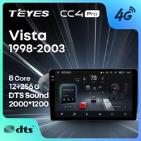 TEYES CC4 PRO para Toyota Vista V50 1998 - 2003 con volante a la derecha, radio para coche, Auto 2DIN, autorradio multimedia estéreo CarPlay