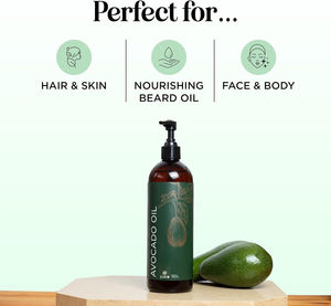 Aceite de aguacate puro 100% <span class=keywords><strong>para</strong></span> el cuidado de la piel y las <span class=keywords><strong>uñas</strong></span>, además de aceite <span class=keywords><strong>para</strong></span> cabello seco y aceite facial, aceite portador de belleza DIY - Product Image 2