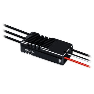 Contrôleur électronique de vitesse (ESC) U40 5~14S 40A FPV 37g à réponse rapide pour moteur brushless, régulateur IPX4 pour drone agricole - Product Image 1