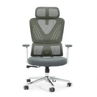 Chaise de bureau exécutive moderne confortable, pivotante, ergonomique, inclinable et réglable en hauteur