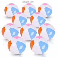 Ballon gonflable ultra-transparent à paillettes pour la plage, les activités de plein air, jouet aquatique, accessoire photo, vente en gros