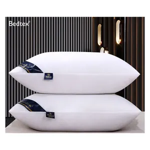 100% Polyester Fluffy Cheap Duck Feather Hotel Memory Pillow