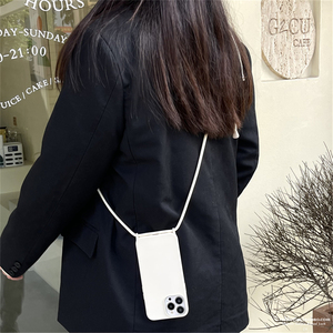 Collier housse de téléphone pour <span class=keywords><strong>iPhone</strong></span> Xr/Xs/Xs Max/16 15 14 13 PRO Max étui de téléphone portable à bandoulière avec sangle/cordon/lanière/chaîne - Product Image 5