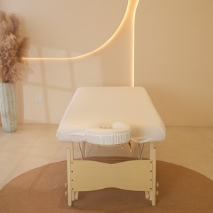 Ensemble <span class=keywords><strong>de</strong></span> 3 draps blancs <span class=keywords><strong>pour</strong></span> salon <span class=keywords><strong>de</strong></span> beauté, SPA, <span class=keywords><strong>table</strong></span> <span class=keywords><strong>de</strong></span> <span class=keywords><strong>massage</strong></span>, <span class=keywords><strong>housse</strong></span> <span class=keywords><strong>de</strong></span> <span class=keywords><strong>table</strong></span>, ensemble <span class=keywords><strong>de</strong></span> draps ajustés - Product Image 3
