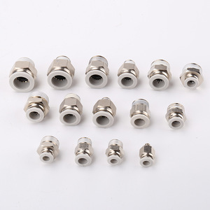 Connecteur de tuyau pneumatique droit à connexion rapide blanc PC PC pour composants pneumatiques - Product Image 4