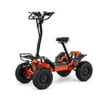 Nouveau design CE, vente chaude, trottinette électrique pliable tout-terrain 4 roues 4000W 60V pour adulte, moto quad électrique, scooter de mobilité électrique