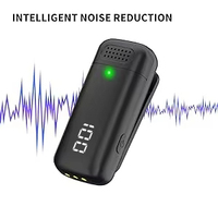K6 Pro Microphone sans fil pour deux avec charge Réseau de téléphonie mobile Internet Diffusion en direct Vlog Radio Réduction du bruit
