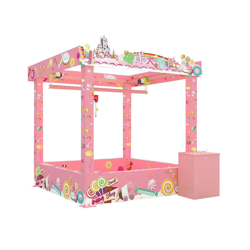 Дети Взрослые Коготь Машина Аркадные игры Захватите большую игрушку Приз Человеческий Коготь Кран Игровой Автомат