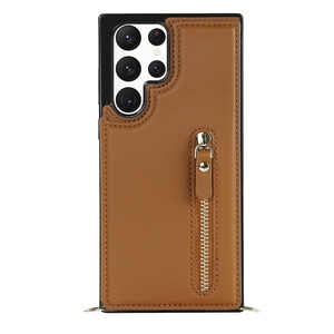 Custodia antiurto con porta carte di credito per Samsung Galaxy S23 Plus S24 S22 Ultra S21FE, <span class=keywords><strong>Cover</strong></span> a <span class=keywords><strong>portafoglio</strong></span> con cerniera per <span class=keywords><strong>iPhone</strong></span> 14 15 Promax - Product Image 5