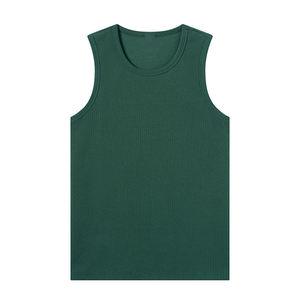 Camiseta sin Mangas de Algodón Grueso para Hombre, Primavera-Verano 2026, Nueva Llegada, para Gimnasio y Deportes, Personalizable - Product Image 1