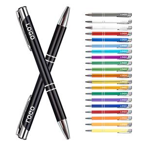 Kit de bienvenue d'entreprise : Stylos à bille métalliques avec logo personnalisé gravé pour la mise en route des employés et la satisfaction des clients - Product Image 3