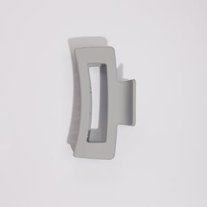 Diskon besar klip cakar rambut berongga persegi Matte tanpa jejak untuk anak perempuan manis - Product Image 5