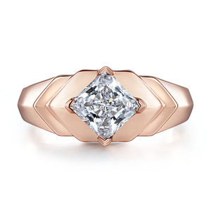 Anello in Argento 925 con Zirconia Cubica Quadrata per Donna, Gioielleria Fine all'Ingrosso per Feste, Produzione per Uomo - Product Image 6