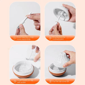 Nouvel humidificateur volcanique, humidificateur d'air portable USB pour la maison, petit humidificateur de bureau, vaporisateur d'eau, lumière nocturne - Product Image 6