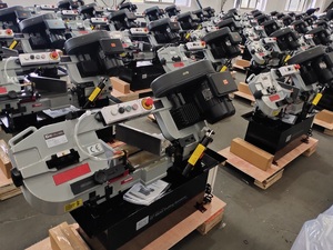 The BS712 Multi-functional Horizontal <strong>Mini</strong> Metal <strong>Band</strong> <strong>Saw</strong> Is Used for 45&deg; 90&deg; Angle Cutting. - Product Image 6