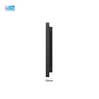 Écran LCD ultra-large de 38 pouces, format 32:9, 500 nits, Android Cloud CMS, USB, RJ45, signalétique intérieure