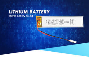 Batteria KC ai polimeri di litio 3.7V 200mAh 351455 per batteria al litio <span class=keywords><strong>po</strong></span> 351455 lipo prodotto per auto - Product Image 3