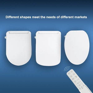 Asiento <span class=keywords><strong>de</strong></span> Inodoro Inteligente Multifuncional Avanzado con Cierre Automático, Diseño Alargado, Funciones <span class=keywords><strong>de</strong></span> Lavado y Secado para Mujer, Control Remoto - Product Image 5