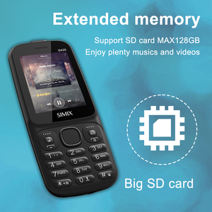 Lô hàng ở nước ngoài bán buôn giá rẻ Bàn phím điện thoại di động g420 2025 Dual <span class=keywords><strong>Sim</strong></span> GSM Bar tính năng điện thoại di động điện thoại g420 - Product Image 4