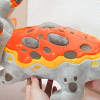 Peluche de dragon lestée personnalisée en usine avec pochette intérieure amovible lestée, poupée en peluche de dragon de feu doux