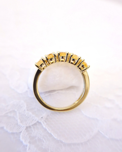 Women's Yellow Gold Rhodium Plated Ring Classic Everyday Wear Jewelry <b>by</b> AADIHI JEWELS - Product Image 2