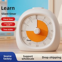 Minuteur de cuisine électronique pour enfants OEM OED, affichage analogique, design circulaire - Apprentissage de la gestion du temps et de l'autodiscipline