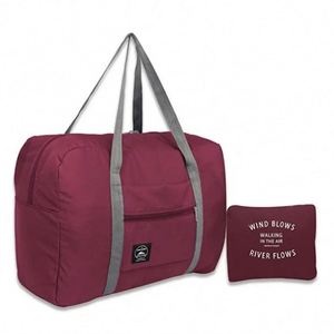 New Customized Logo Large Capacity <b>Pink</b> Duffle Bags Gym Man Women Waterproof Sports Travel Bag Small Duffel Bag - Product Image 2