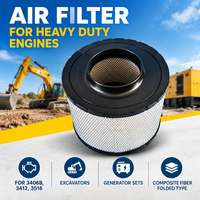 Filtre à air Caterpillar 7C-1571 371-1806 AH5502 3412C 7C1571 B125011 10000-57057 pour groupe électrogène, pièces détachées pour moteur diesel
