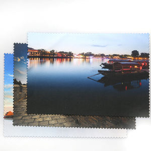 ผ้าเช็ดตาและแก้วทำความสะอาดผ้าไมโครไฟเบอร์พิมพ์ลายได้ตามต้องการ - Product Image 4