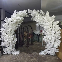Arco de Flores de Cerezo Artificial de 3 Metros para Decoración de Bodas