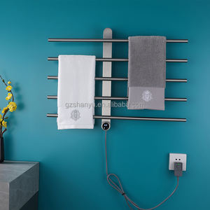 Bon marché Porte-serviettes électrique mural intelligent moderne blanc noir sèche-serviettes d'hôtel radiateur chauffant pour <span class=keywords><strong>salle</strong></span> <span class=keywords><strong>de</strong></span> <span class=keywords><strong>bain</strong></span> - Product Image 5