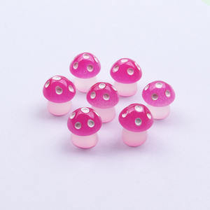 เครื่องประดับเรซิ่นสำหรับผู้หญิงสีเข้มงานตกแต่งสวนกระถางเห็ดนางฟ้าหลากสี - Product Image 4