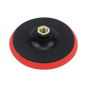 אדום ליטוש pad זווית מטחנת רפידות תחבושת גיבוי m14 m16 פלסטיק גיבוי כרית דיסק ליטוש גלגל - Product Image 1