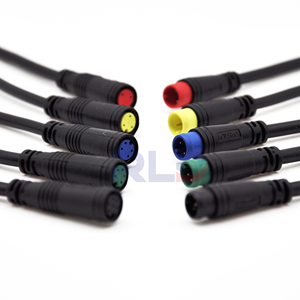 M8 IP65 Su Geçirmez <span class=keywords><strong>2</strong></span> <span class=keywords><strong>3</strong></span> 4 5 6 Pin Dişi Erkek Kablo Konnektörü - Product Image 2