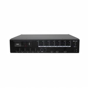Amplificatore Mixer Classe <span class=keywords><strong>D</strong></span> 1U per Montaggio a Rack, Potenza Massima 500W, Alimentazione Phantom, Bluetooth, MP3, Amplificatore di Potenza Classe <span class=keywords><strong>D</strong></span> con Priorità EMC - Product Image 2